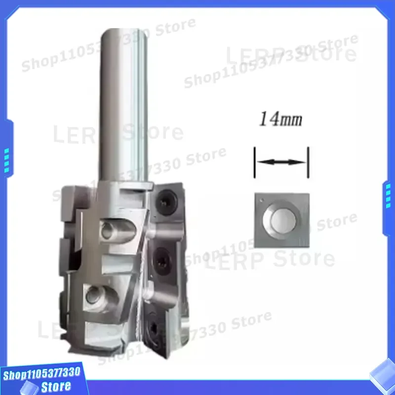 High Precision Wood Planer Spindle Forming Machine Reversible Tool Parts for Woodworking Cutter Head Replacement Accessories