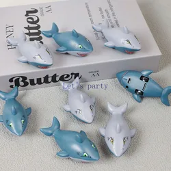 8Pcs Cartoon Ocean Shark Theme Pull Back Cars Toy for Kids Birthday Party Favors Back To School Gifts Goodie Bag Pinata Fillers