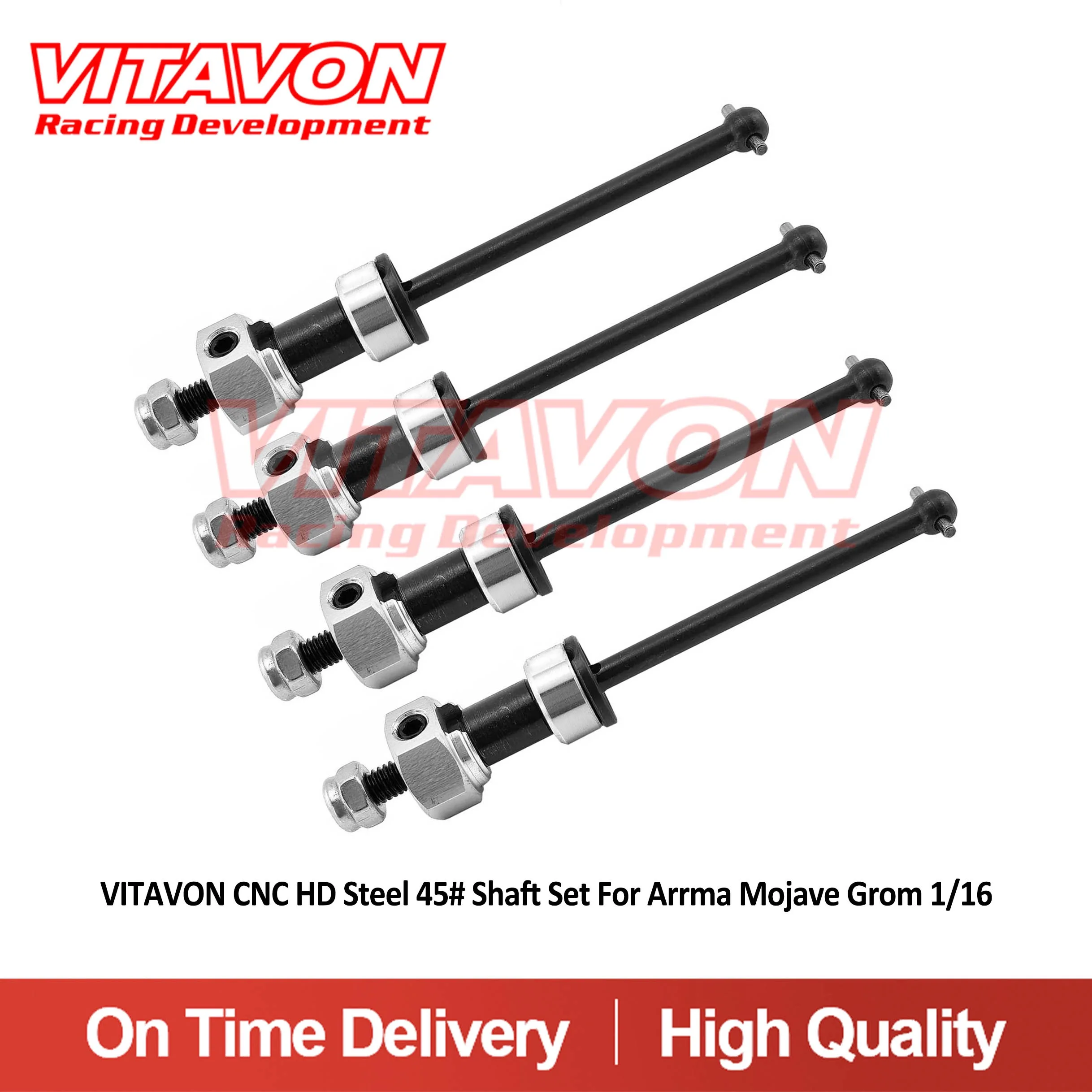 

VITAVON CNC HD Steel 45# Shaft Set For Arrma Mojave Grom 1/16