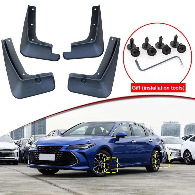 

Car Styling Fit For Toyota Avalon XX50 2018-2023 ABS Car Mud Flaps Splash Guard Mudguards MudFlaps Front Rear Fender Accessories