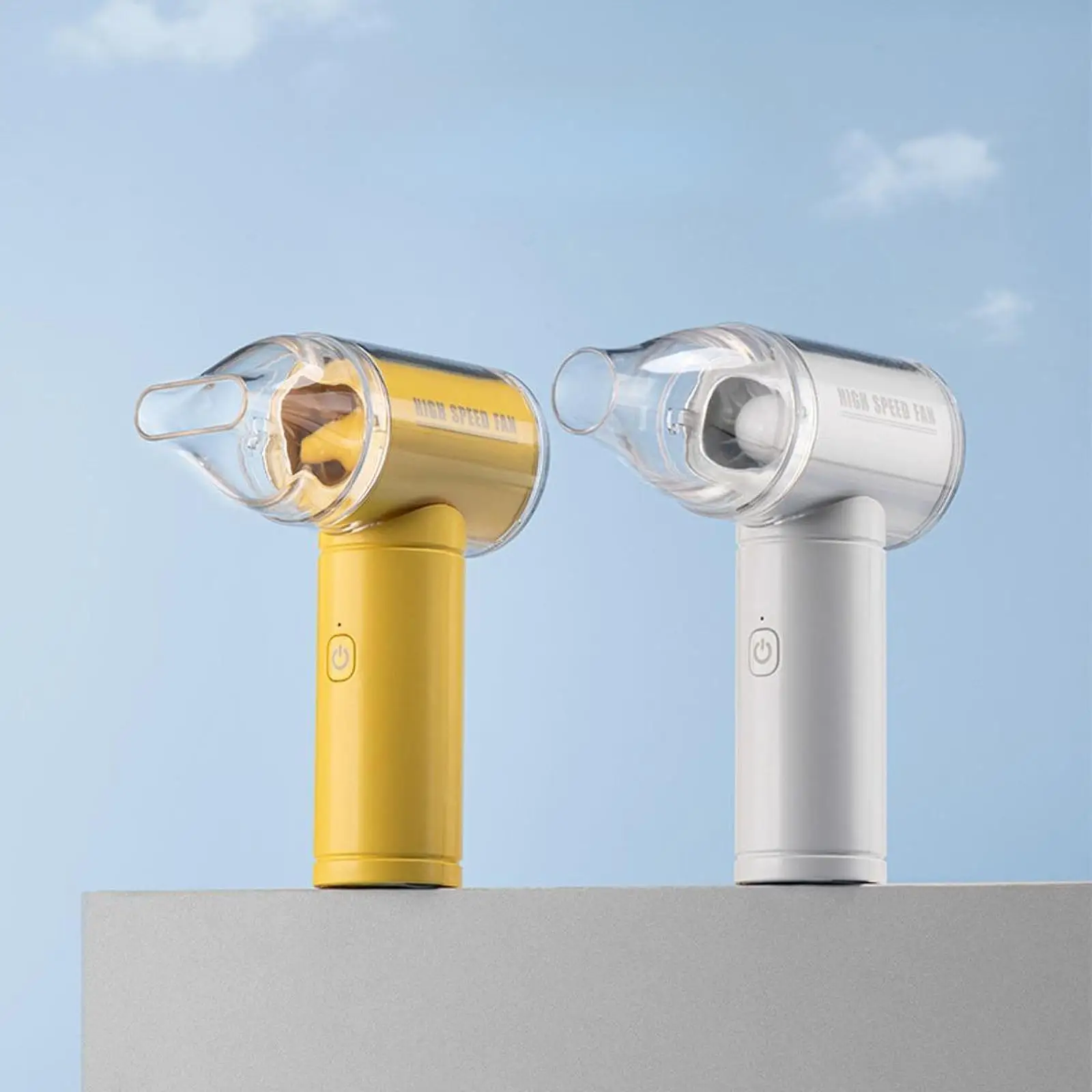 

Мини-портативный вентилятор со съемными воздушными насадками, легко носить с собой, компактный, мощный ветер для спальни, кухни, дома, работы на открытом воздухе, рабочего стола