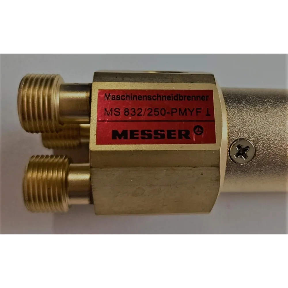 product Germany MS 832 Shoot-suction torch, cutting nozzle, regulating valve, tempering preventer accessories