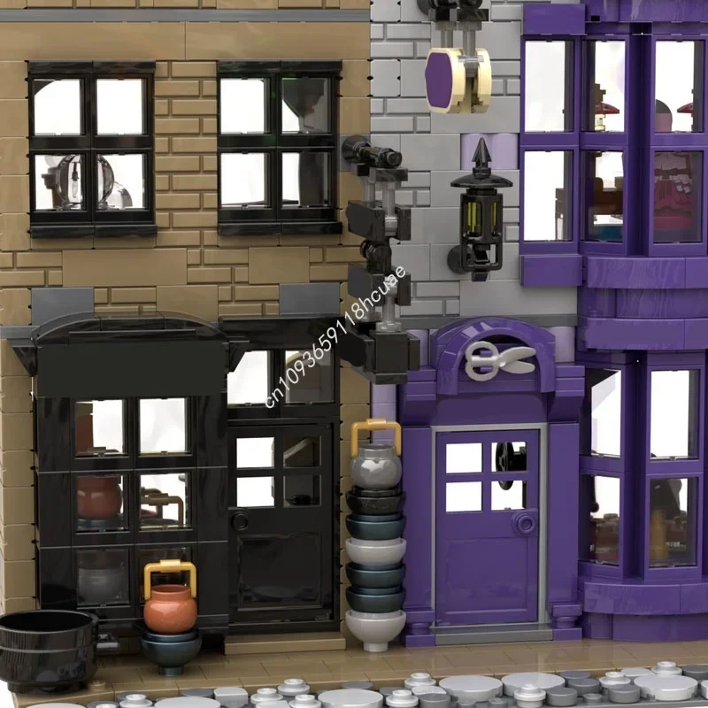 1130 Stück MOC Madam Malkin S Roben Alle Gelegenheiten Harry Modell Bausteine Spielzeug Architektur DIY Idee Ziegel Weihnachtsgeschenke Kinder