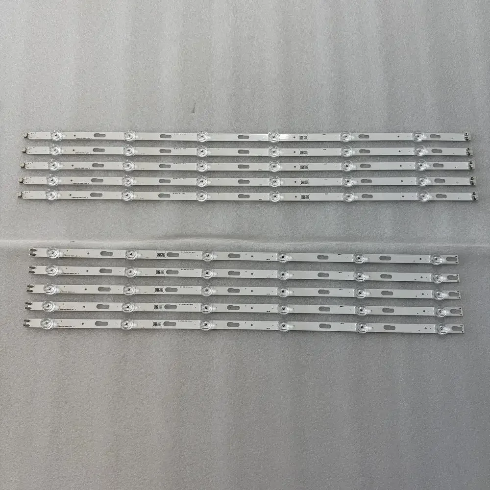 Striscia di retroilluminazione a LED per Samsung UE65TU7000K UE65TU7100K UE65TU7170S UE65TU7090U UE65TU7025K UE65TU7000U BN96-50313A 50314A