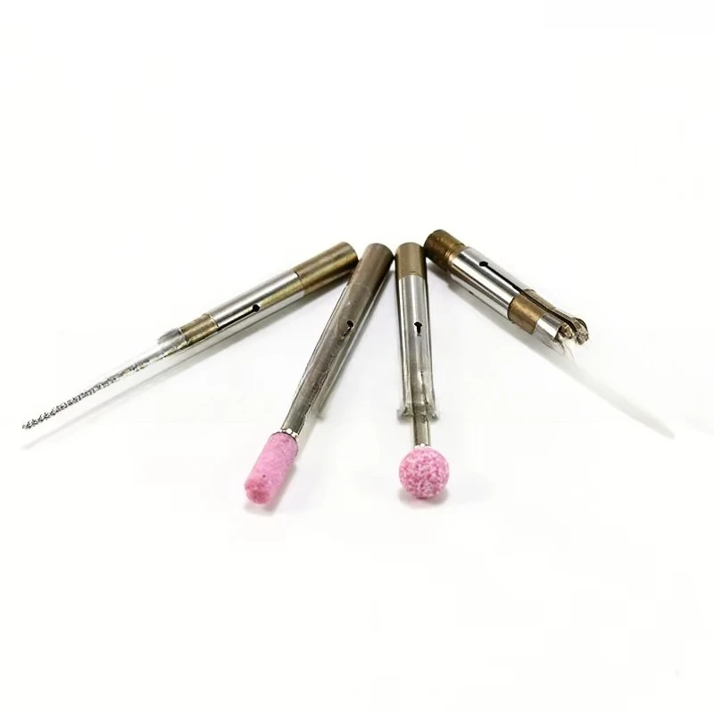 Heat-treated Stainless Steel High Precision Mini Motor Chuck Clamping Parts Professional Replacement Accessories A set of five