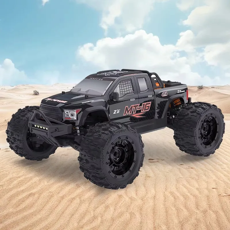 ZD Racing Top MT16 Brushless Bigfoot 1/16 4WD RC Remote Control Model Car Electric Off-Road Toy 80KM/H