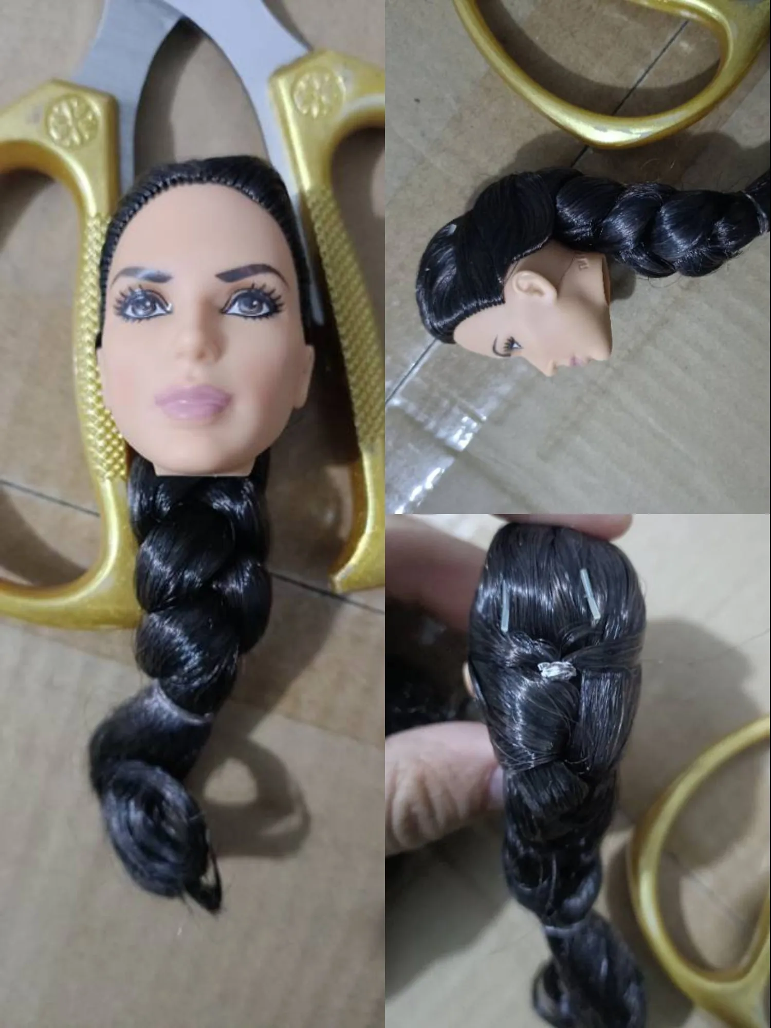 doll of girl accessories head 1/6 licca about 30cm doll  gift for girl BAG huihuigongzhuwanju