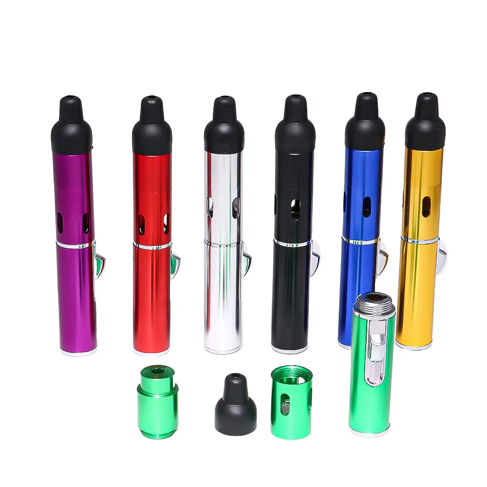 

Portable Metal Direct Spray Long Pen Blue Flame Igniter Aromatherapy Lighter Ring Inflatable Lighter Cigarette Accessories