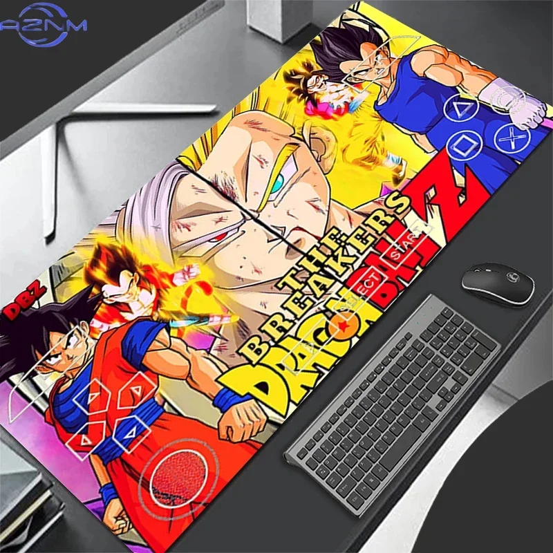 Colorful Dense Anime Heroes Group Collage Printed Mouse Pad, Rubber Non Slip Backing, Smooth Surface Gaming Desk Mat for PC Gami