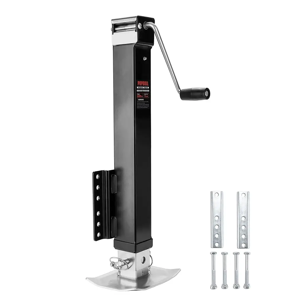 

Ailexpress Recommendation - 8000lbs Heavy Duty Trailer Jack, 30\ Lift Swivel Bolt-on Trailer Jack with Adjustable Drop Leg for R