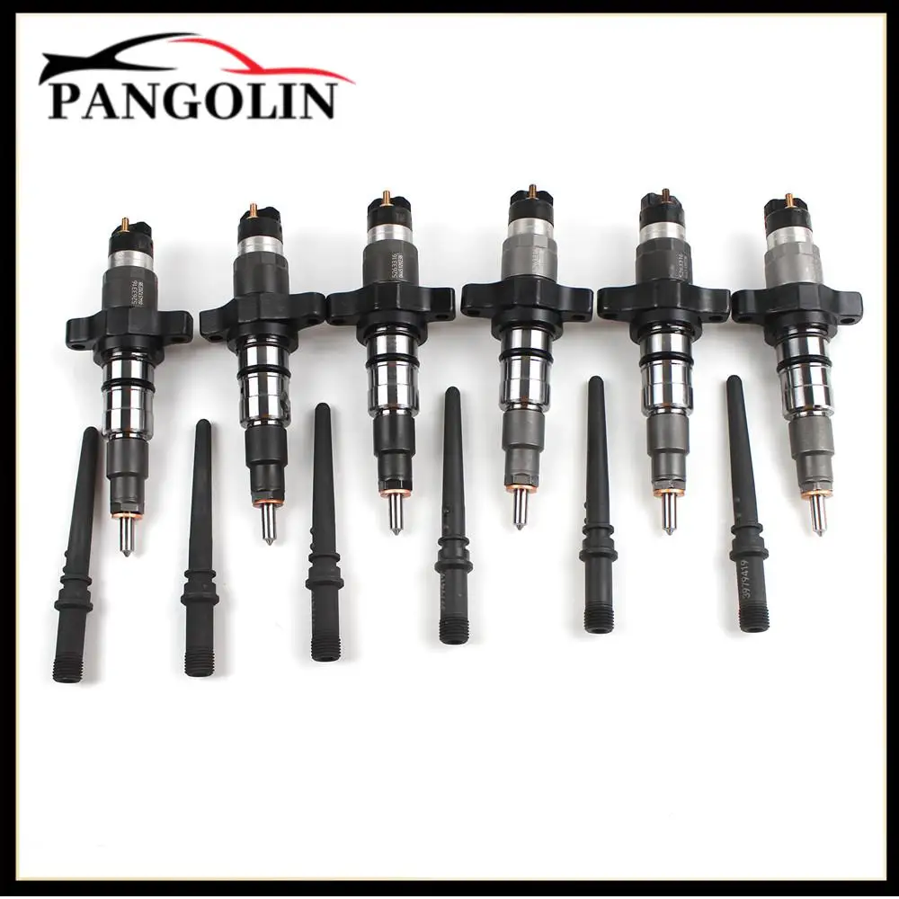 

6PCS Fuel Injectors 0445120238 for Late 2004 2004-2009 Dodge Ram Cummins 5.9L Fuel Injector Fuel Supply System Engine Parts