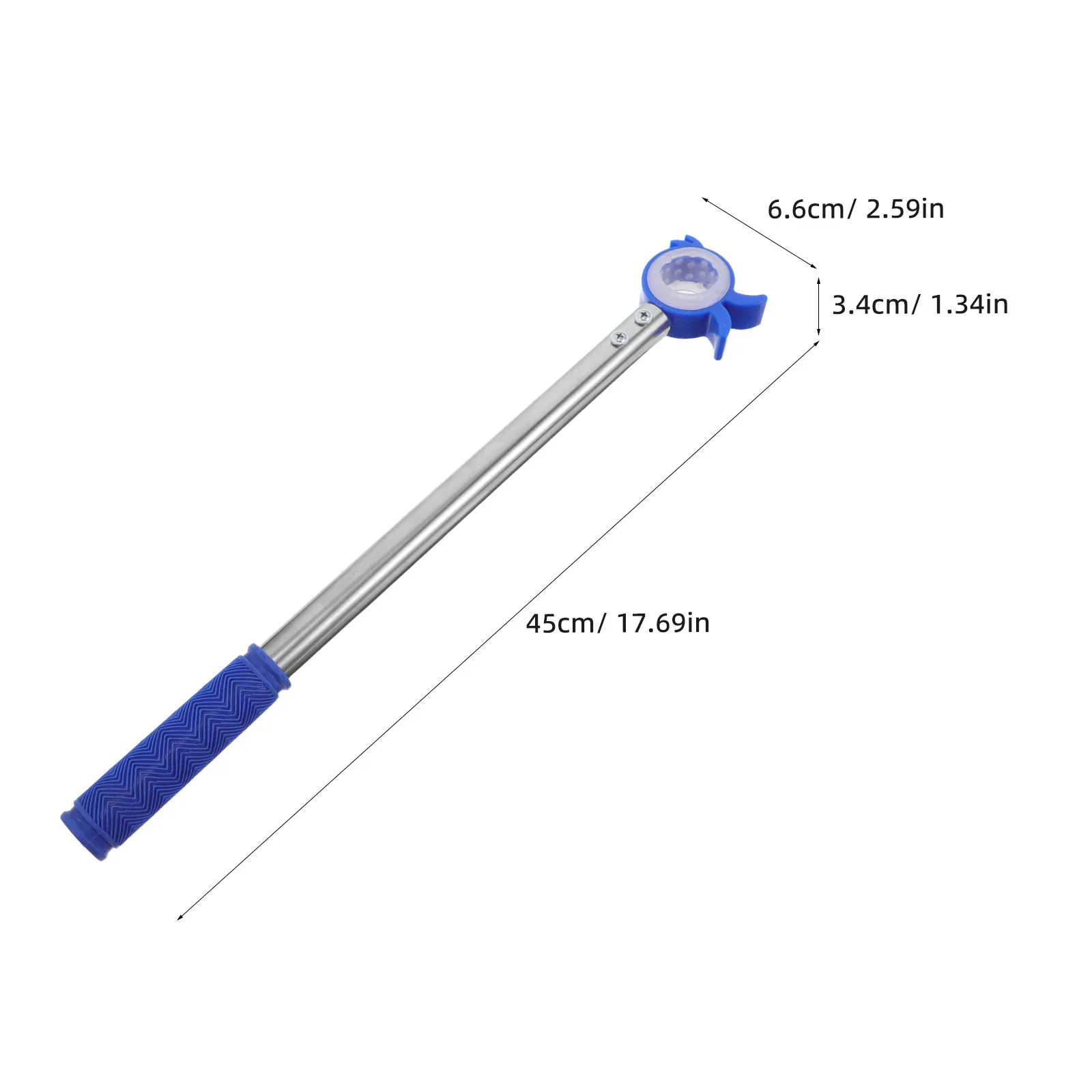 Window Opener Tool Stainless Steel Pole Nonslip Handle Adjustable Pull Rod for High Reach Awning Elderly Indoor Outdoor