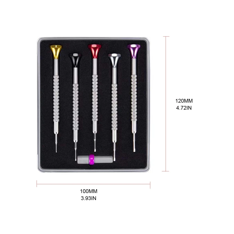 5 Pcs Watchmakers Screwdrivers Repair SetJewelers Precision Screwdrivers Repair Drop Shipping