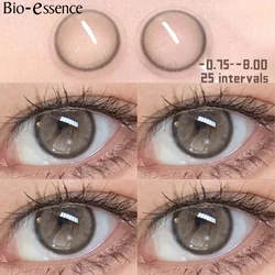 Bio-essence 1Pair Natural Colored Contact Lenses for Eyes with Degree Brown Lenses Fog Pearl Lens Korean Lenses Lenses Eye Color