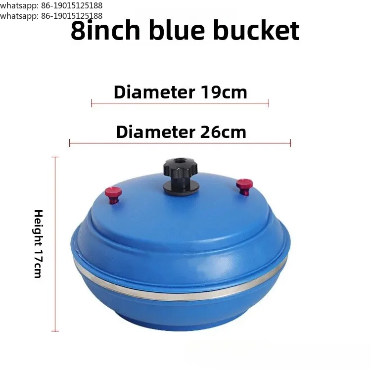 High quality  8 Inch Micro Vibratory Grinding Machine Mini Vibratory Tumbler for Workpiece Surface Polishing Deburring