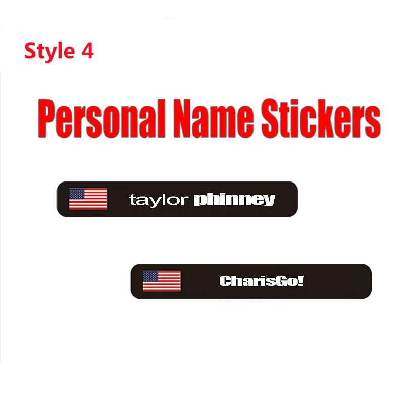 Custom Personal Flag Name Blood Type Decals Vinyl Sunscreen Antifade MTB Road Bicycle Bike Cycling Frame Stickers