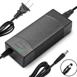 42V 2Ah Power Charger for Kugoo S1 S2 S3 M2 Pro GOTRAX GXL V2 Hiboy S2 Pro X7 HX-X8 HX-X9 Electric Scooter Battery Adapter DC2.1