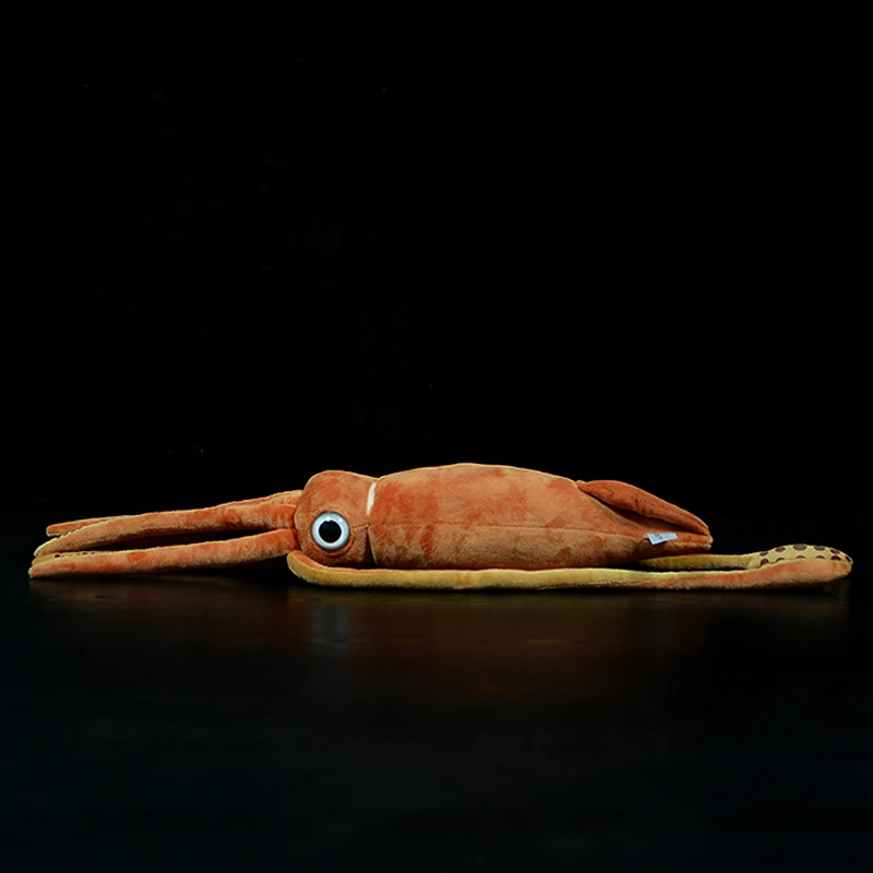 Brinquedo de pelúcia recheado de lulas gigantes, Architeuthis vida real, boneca macia gigante, presente, novo, 78 cm, 130cm