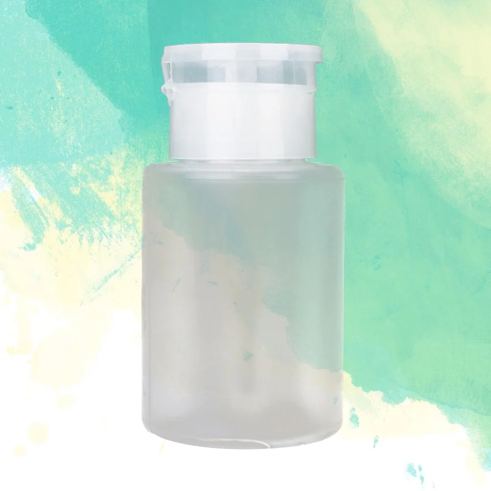 150 مللي مزيل طلاء الأظافر مانعة للتسرب مانيكير أداة زجاجة مضخة فارغة لمسمار أدوات الرسم تخزين الحاويات زجاجة مانيكير