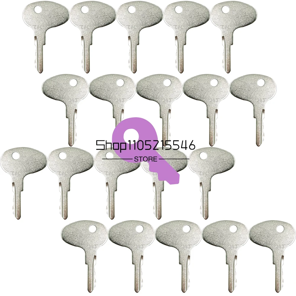 20/10/5/2/1 قطعة مفاتيح الإشعال الجديدة 123243 12343 912-0514920 متوافق مع الرافعات الشوكية للجرارات كوبوتا من سلسلة ميتسوبيشي BD2