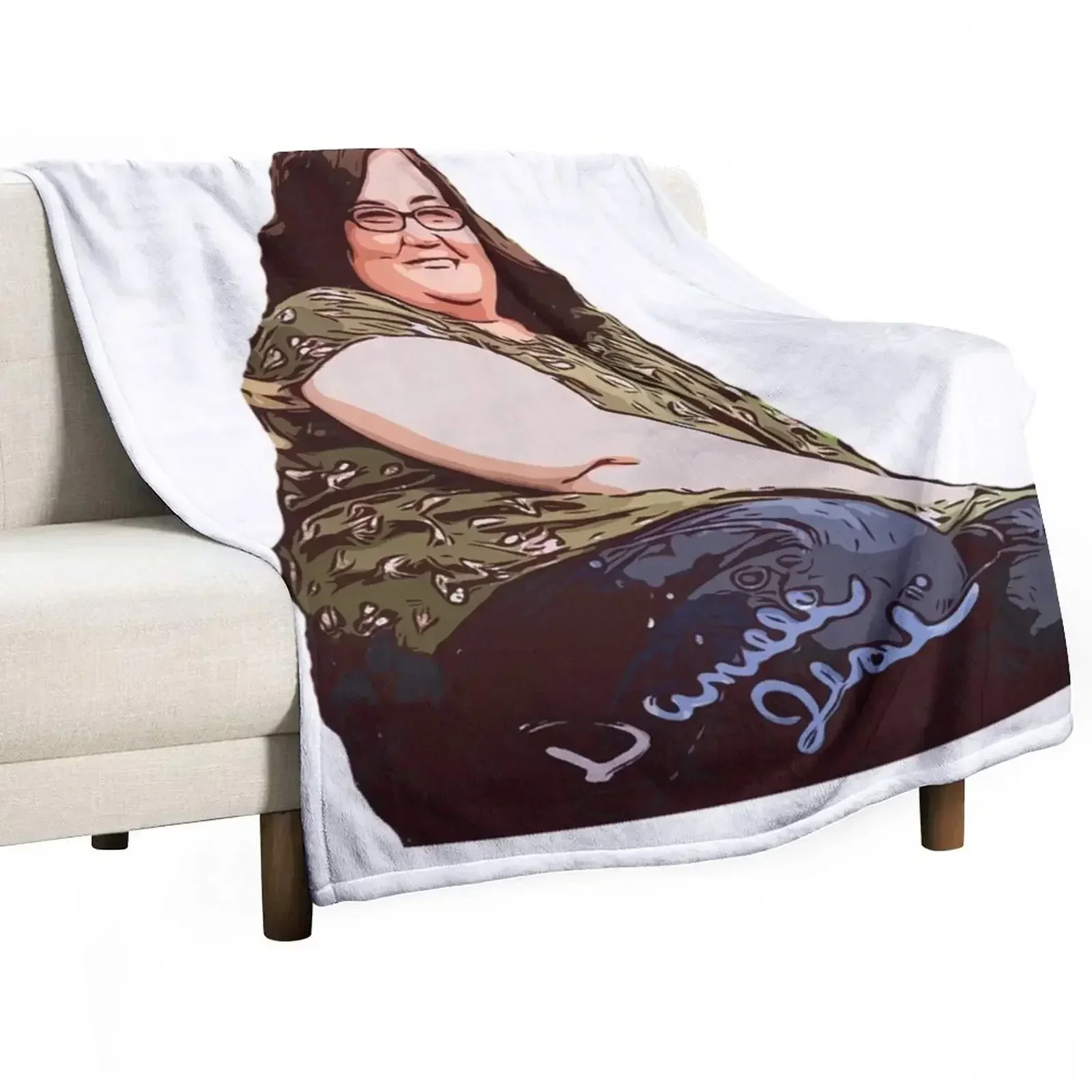 Danielle Jbali 90 Day Fiance Throw Blanket decorative Thermals For Travel Blankets