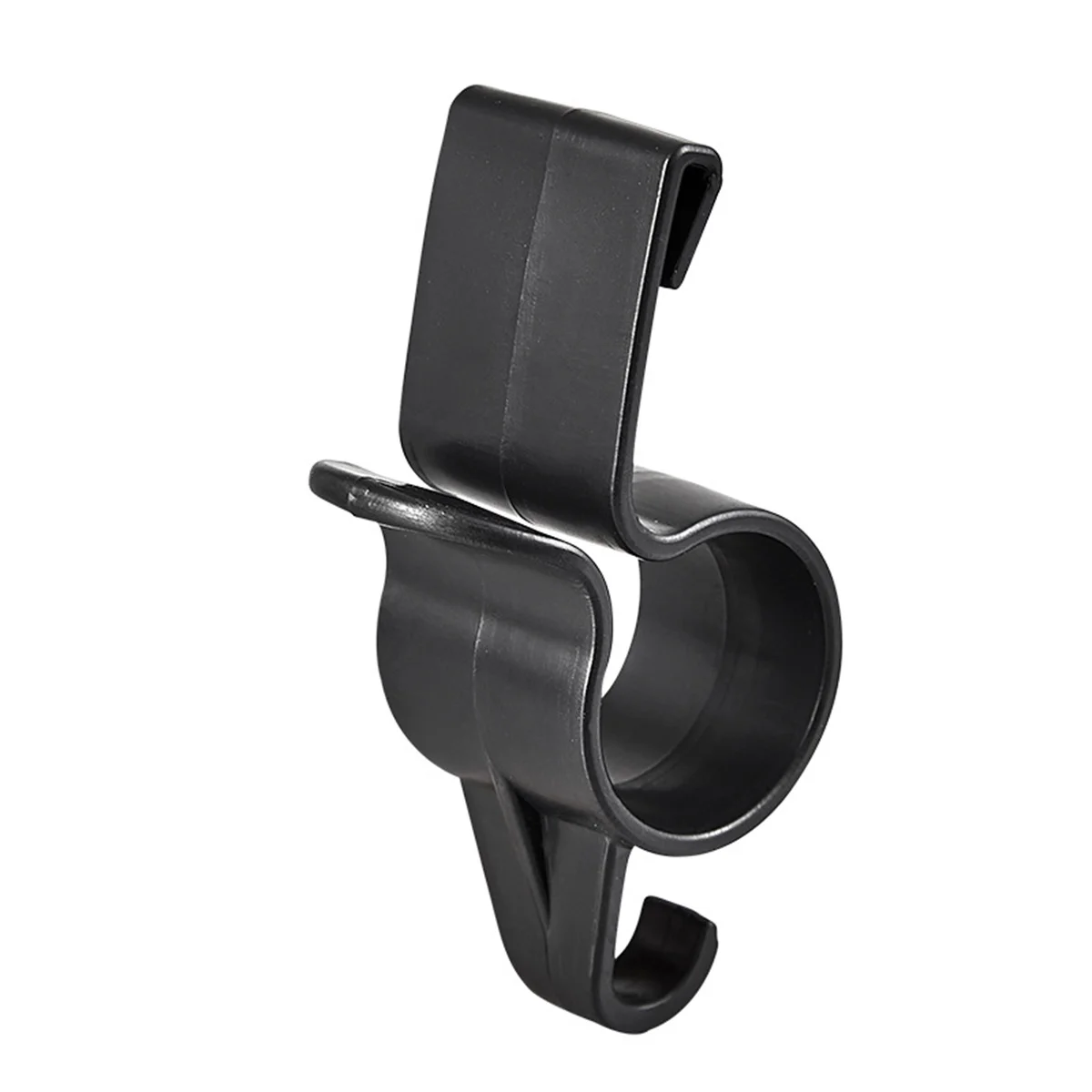 

2Pcs Car Trunk Hooks Rain Umbrella Holder for Storage Organizer Hanger Mount Cleaning Cloth Umbrella and Items with Holes Black