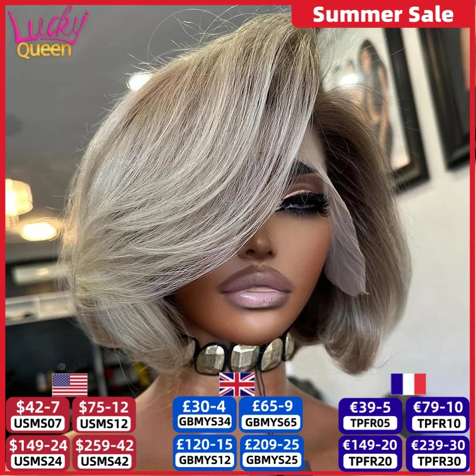 perruque-bob-lace-wig-naturelle-lisse-cheveux-courts-gris-clair-blond-13x4-pre-plucked-avec-racines-brunes-densite-180-pour-femmes