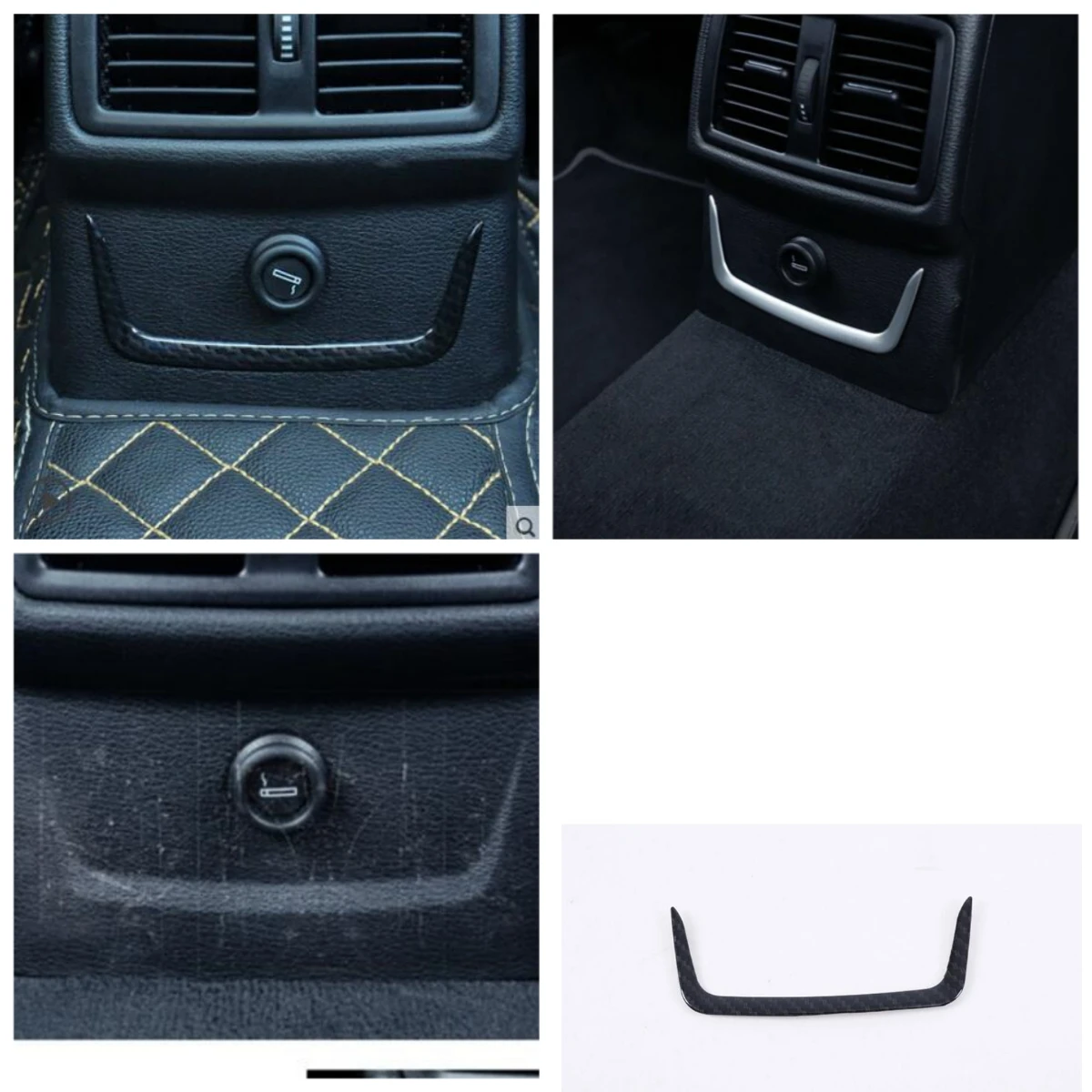 

Для BMW X1 F48 2016-2022 ABS хромированная задняя прикуриватель, отделка, декоративная наклейка, литье, аксессуары для интерьера