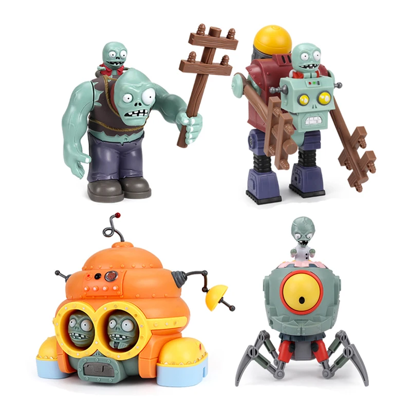 Anime-Figuren, Pflanzen gegen Zombies, Spielzeug, riesiger Zombie, Zombie beim Surfen, verrückter Dave, Spielmodell, PVZ-Puppen für Kinder, Weihnachtsgeschenke.