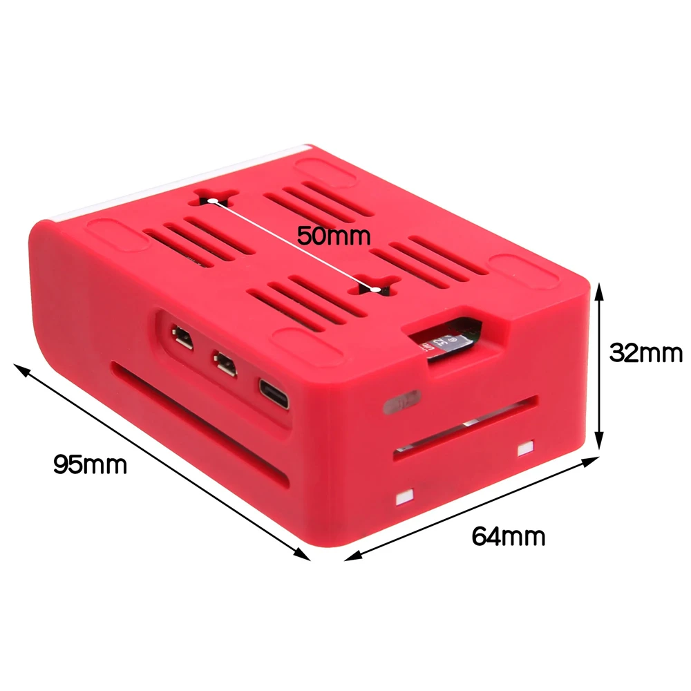 

Чехол для поддержки активного охладителя и X1003 PCIe на M2 NVMe Shield, настенный монтаж для Raspberry Pi 5