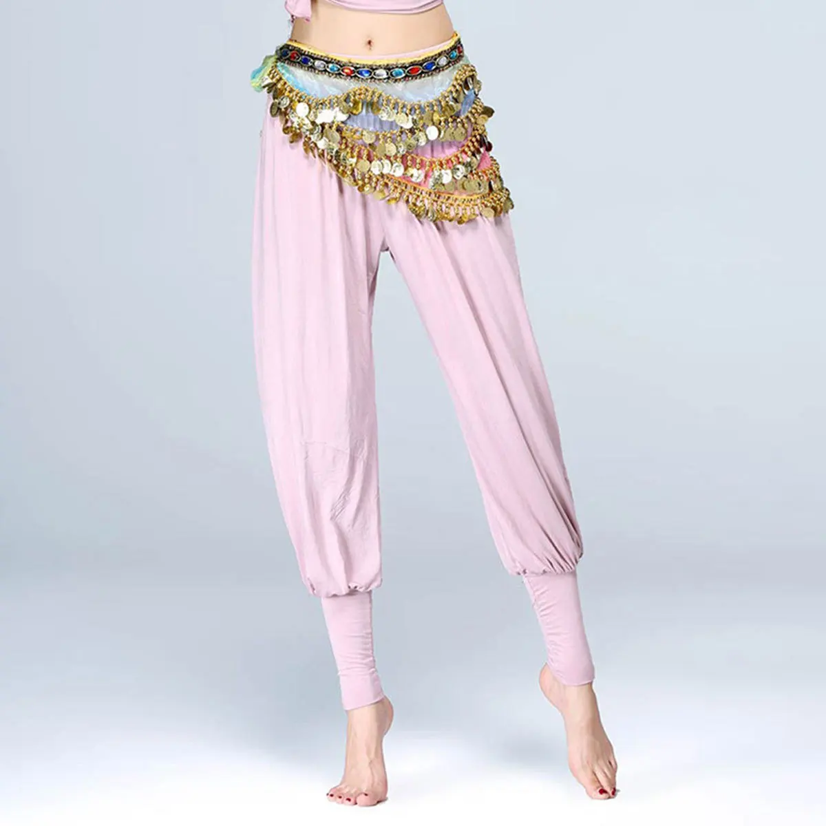 Ceinture de danse du ventre, écharpe de hanche, perles à paillettes, taille libre, vêtements de Performance élégants, jupe, écharpe de hanche, ceinture de danse du ventre