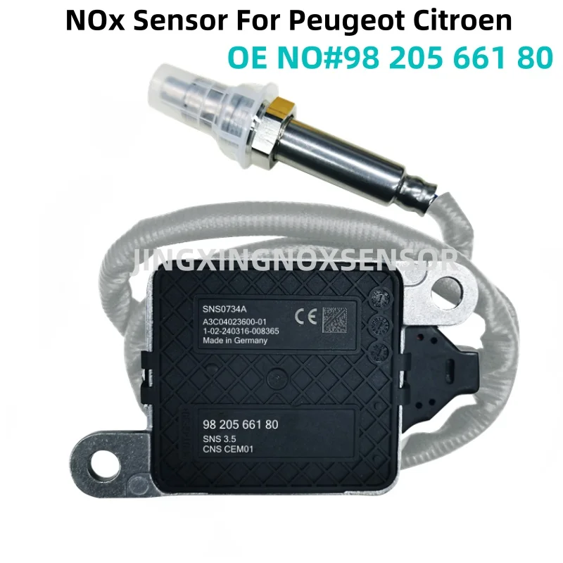 9820566180 Original New Front Nitrogen Oxide NOx Sensor For Peugeot Boxer Fiat Ducato Citroen Relay 2019