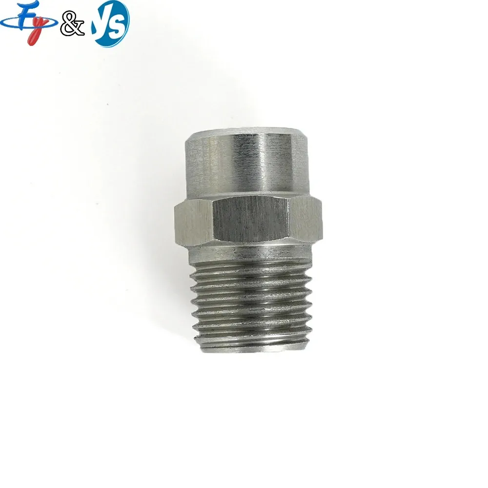 304 Stainless Steel Ceramic Core Fan-shaped Nozzle High Pressure Linear Nozzle for  Washing and Cleaning