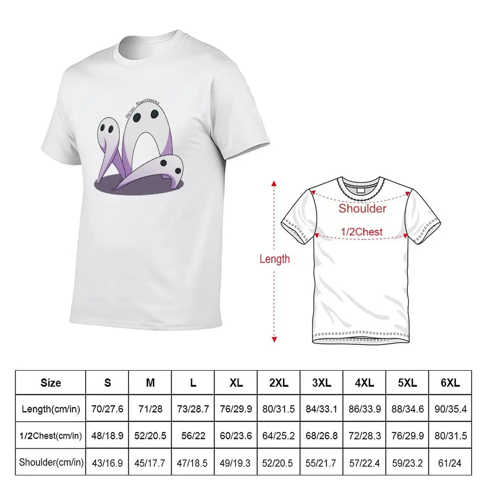 Cartoony Fresno Nightcrawlers Cryptid T-Shirt cute tops shirts graphic tees boys animal print baggy shirts men clothing