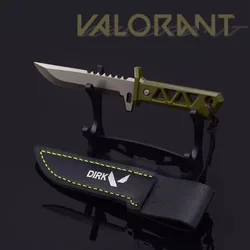 12cm Valorant Weapon Melee Xenohunter Knife Mini Weapon Metal Model Game Peripheral Sword Uncut Blade Keychain Doll Boy Toy Gift