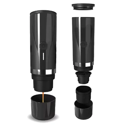 Portable Capsule Coffee Machine: Mini Italian Dual-Use Design