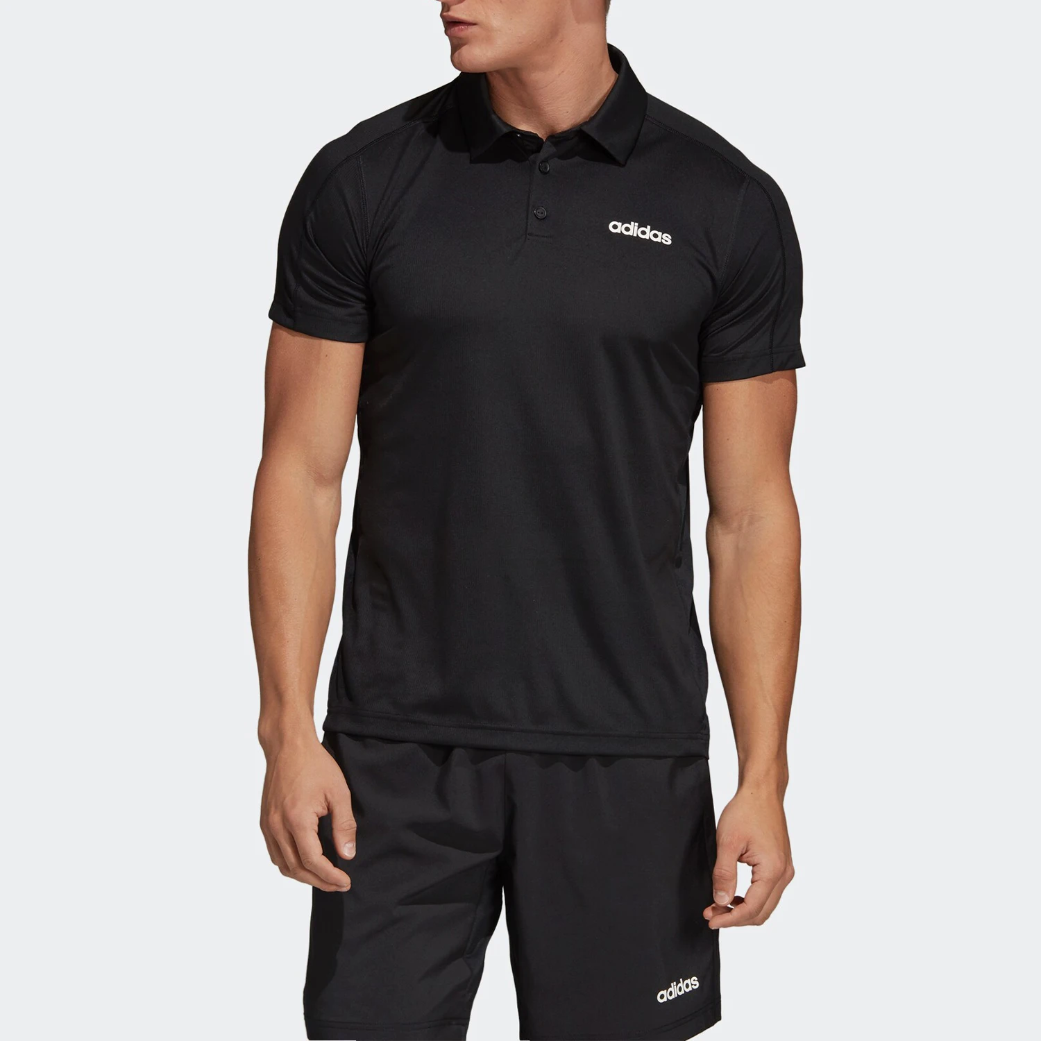 

Adidas Genuine Product Current Season New Men's Casual Sports Wear-Resistant Polo Shirt DU1251