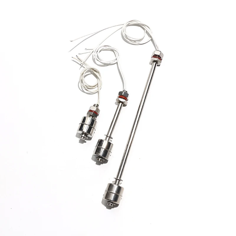 1PC 316 Stainless Steel Single Float Switch High Temperature High Pressure Water Tower Liquid Level Controller Length45-600mm