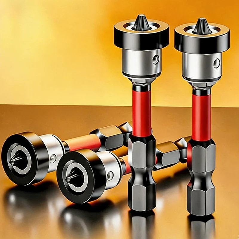 

Набор из 20/1 шт. магнитных позиционирующих бит для шуруповерта с шестигранным хвостовиком для гипсокартона и сухой штукатурки, инструменты для сверления и крепления