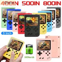 400/500/800 IN 1 Video Game Console Retro Portable Mini Handheld Game 3.0 Inch Color Pocket TV Game Console Handheld Player Gift