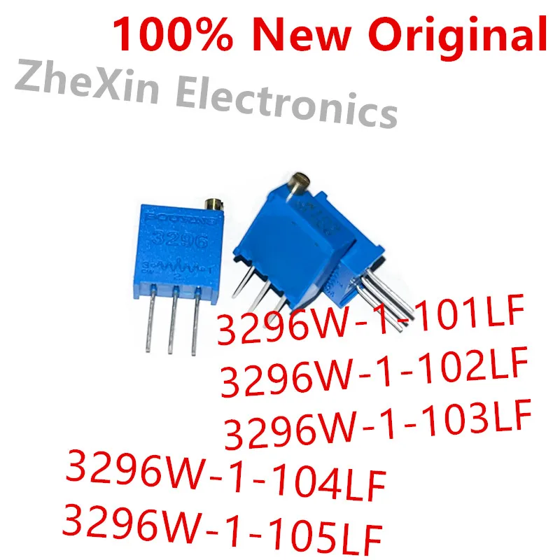 10PCS/Lot  3296W-1-101LF 、3296W-1-102LF 、3296W-1-103LF 、3296W-1-104LF 、3296W-1-105LF  New precision potentiometer