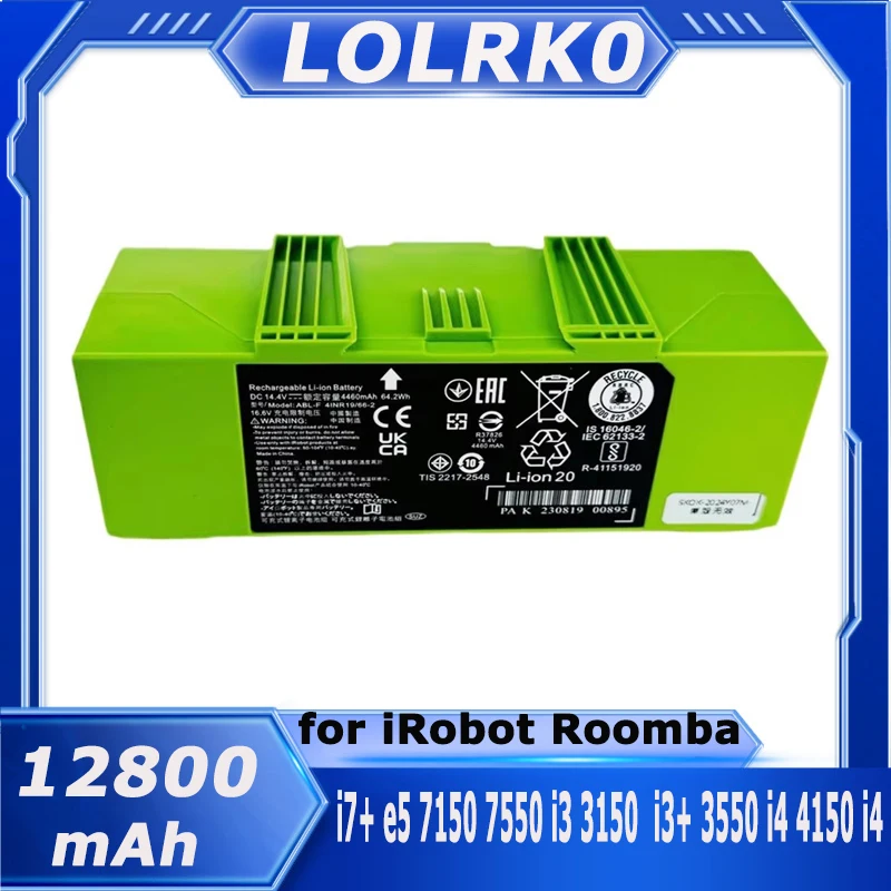 

ABL-F Battery for iRobot Roomba i7 i7+ j7 j7+ 7158 7150 7550 7558 i3 i3+ 3150 i4 i4+ 4150 i8 and e5 e6 e5150 e6198 Replacement