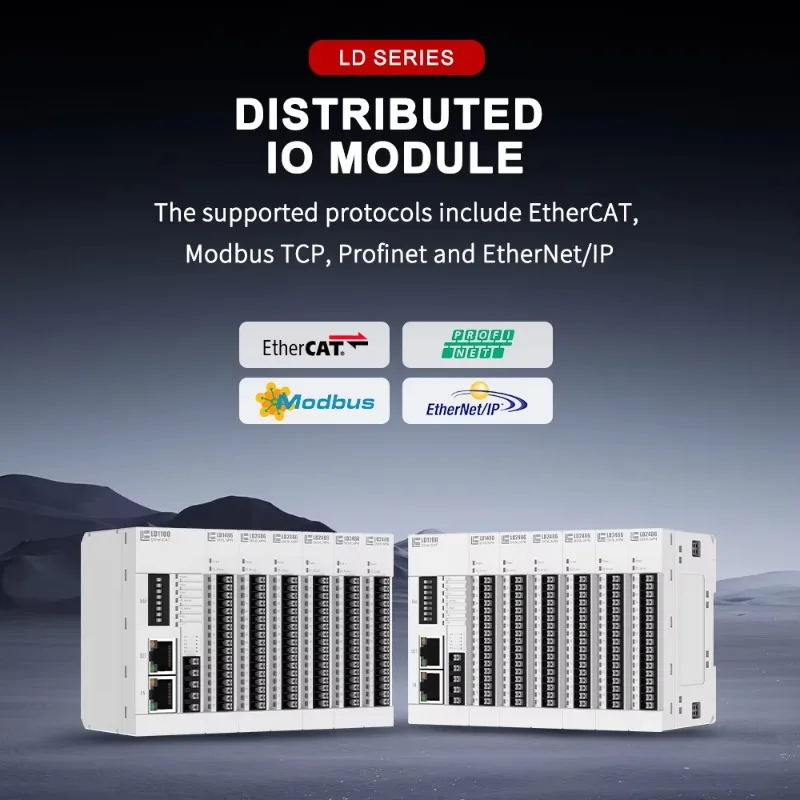 4-Channel 16 Bit Analog Input Module Encoder Ethercat Input and Output Io Module