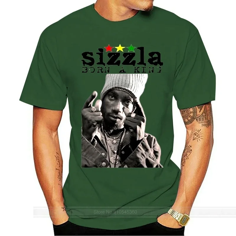 Reggae T Shirt, Sizzla, Yellowman, King Tubby, Rasta, Jamaica, Dancehall, Hoodie  Short Sleeve Discount 100 % Cotton T-Shirts