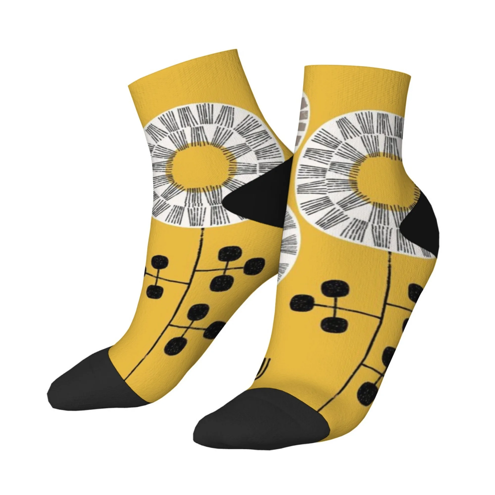 

Сумасшедшие мужские короткие носки с абстрактным искусством и цветком. Удобные повседневные трендовые нескользящие носки. Хип-хоп. Путешествия. Фитнес-вечеринка. Модные.