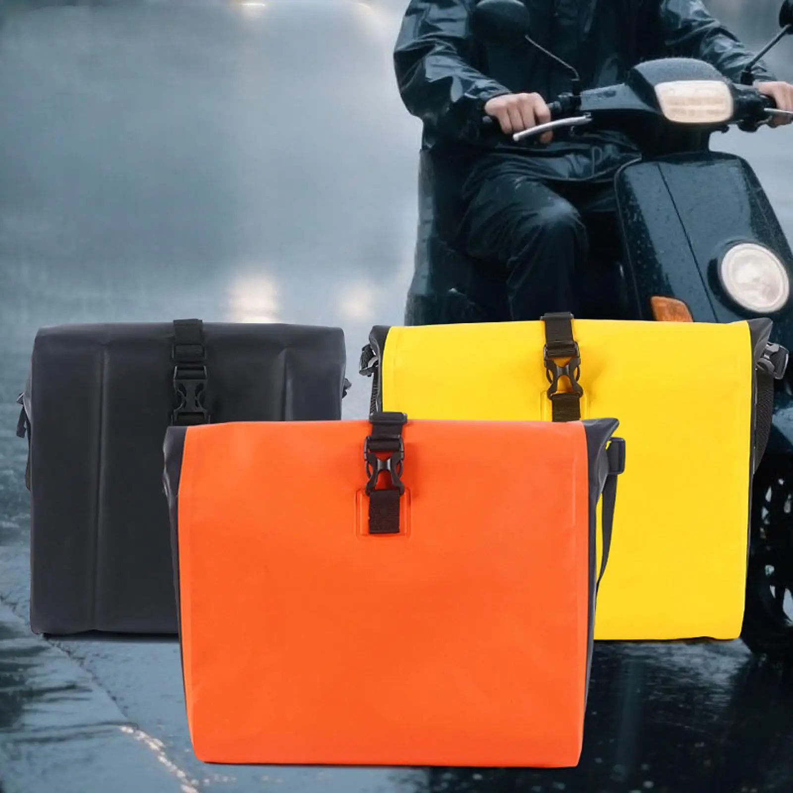 

Передняя сумка на руль электрического велосипеда, 9 л, аксессуары для мотоциклов, универсальные водонепроницаемые передние подвесные сумки для велосипеда