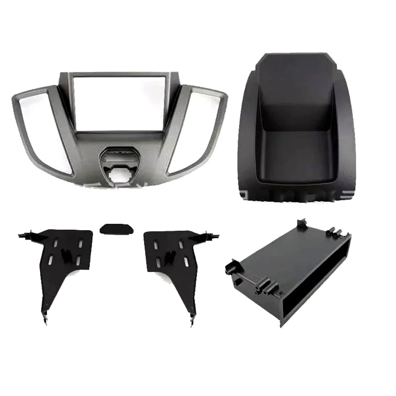 

2 Din Car Radio Fascia for FORD TRANSIT 2015+ car Stereo Panel Dash Mounting Installation Trim Kit Frame Bezel