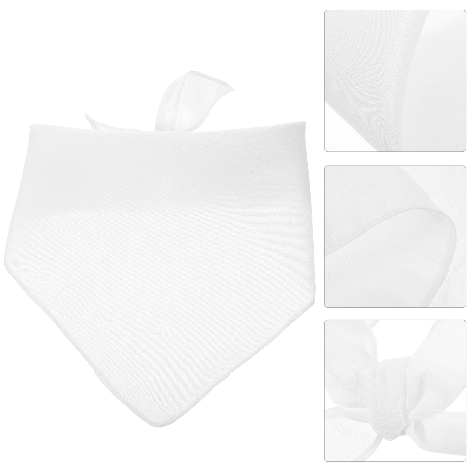 

4Pcs Pet Dog Scarf Set Non-Slip Comfortable Fit Large Size Bandana for Dogs Party Costume Photo Shoot Daily Fashion