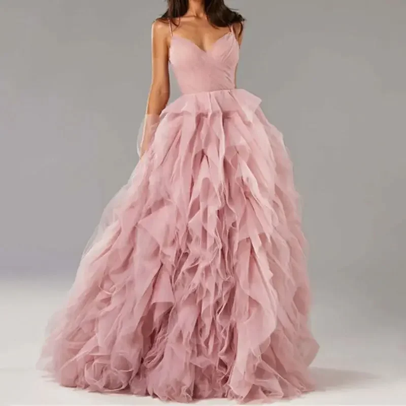 

Tulle Prom Dresses Sweetheart Multilayer Cocktail Custom Evening Dresses Vestidos De Fiesta Wedding Graduation Party Dress