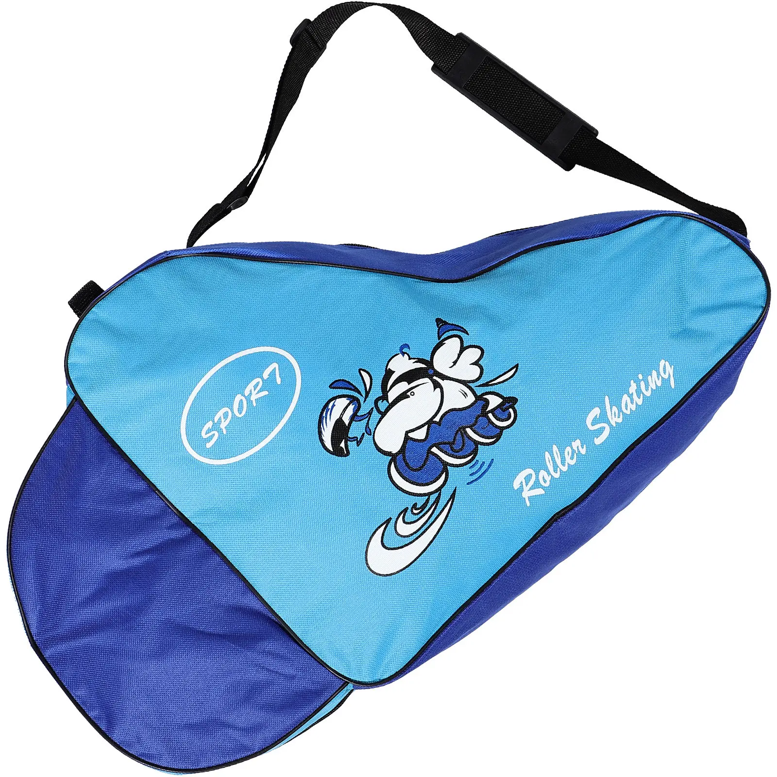 

Roller Backpack Portable Skates Storage Bag Multi-Layer Skating Shoe Container For Inline Skates Holder Pouch